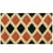 Coir Tribal Outdoor Rectangular Door Mat, 29.5" x 17.75"